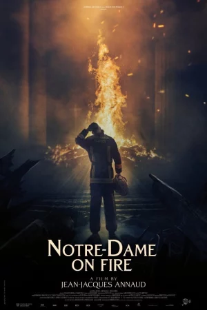 Notre-Dame on Fire-Notre-Dame brûle