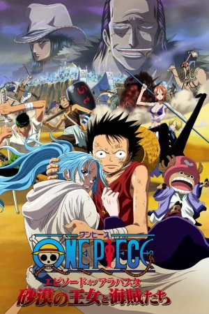 Poster of One Piece: Episode of Alabaster - Sabaku no Ojou to Kaizoku Tachi