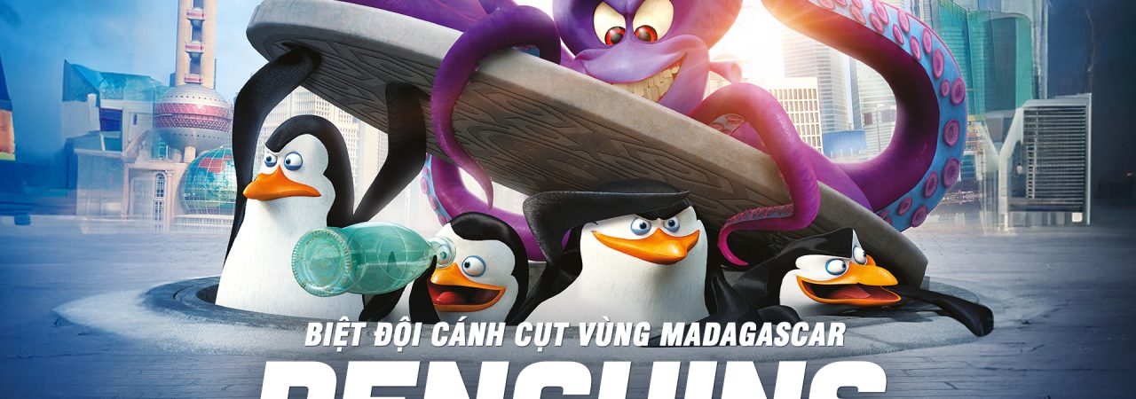 Poster of Biệt đội cánh cụt vùng Madagascar