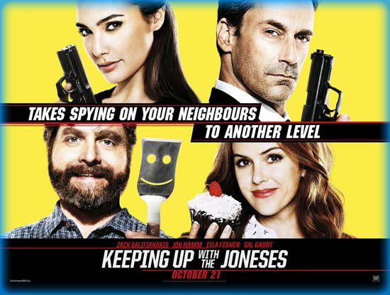 Phim Hàng Xóm Tôi Là Đặc Vụ - Keeping Up With The Joneses PhimChill Vietsub (2016)