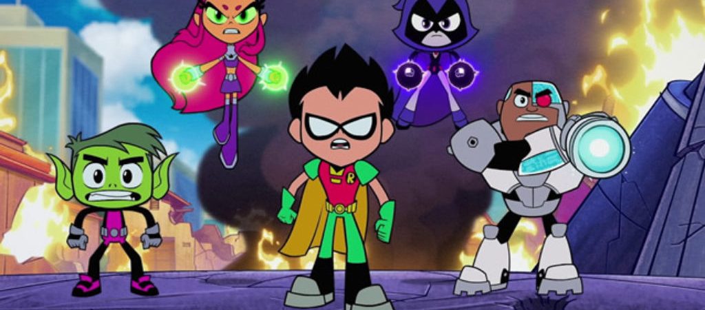 Poster of Teen Titans Go To the Movies