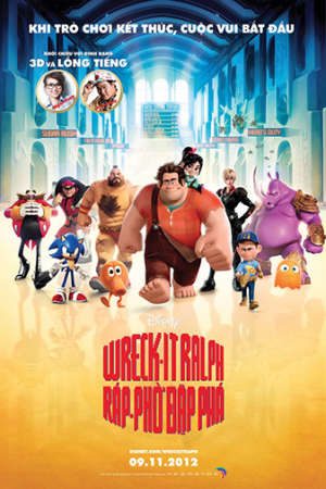 Phim Ráp phờ đập phá - Wreck It Ralph PhimChill Vietsub (2012)